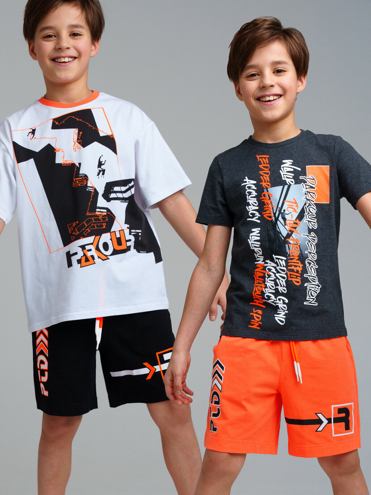 Шорты playToday комплект 2 шт. размер 170 черный