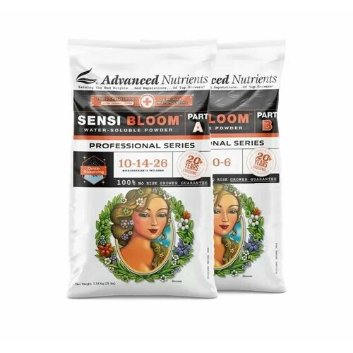 удобрение advanced nutrients sensi bloom a b 0 5л Удобрение для растений Advanced Nutrients Sensi Bloom A+B Pro Series 0,5кг для фазы цветения