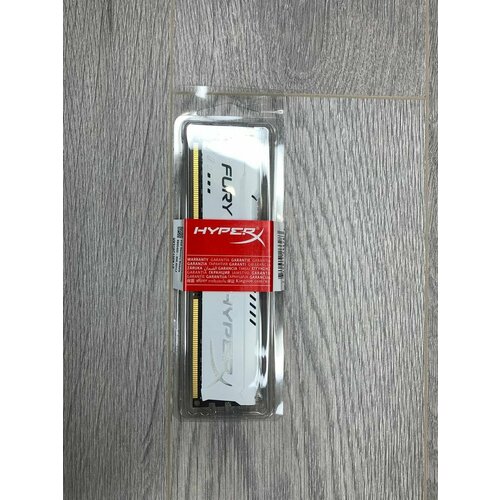 Оперативная память FURY HyperX DDR3 1600 Мгц 8 ГБ DIMM white 189000₽