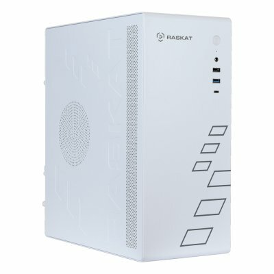Компьютер Raskat Standart 300 128031 (Intel Core i3 10100, 3.6 GHz - 4.3 GHz, 8192 Mb, 240 Gb SSD, DVD нет, Intel UHD Graphics 630, 250W, No OS, белый, Standart300128031)