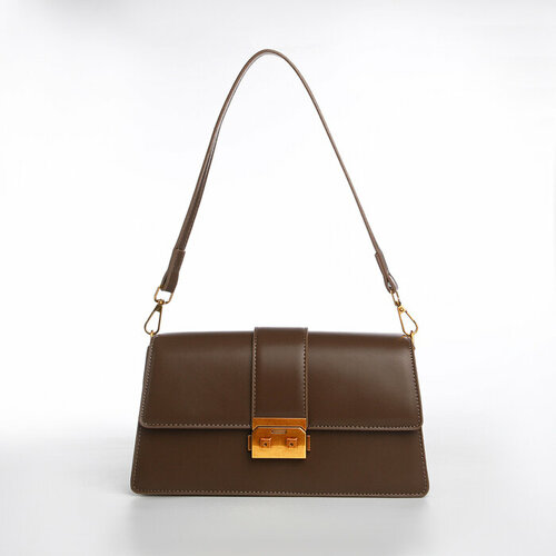 фото Сумка мессенджер textura, коричневый