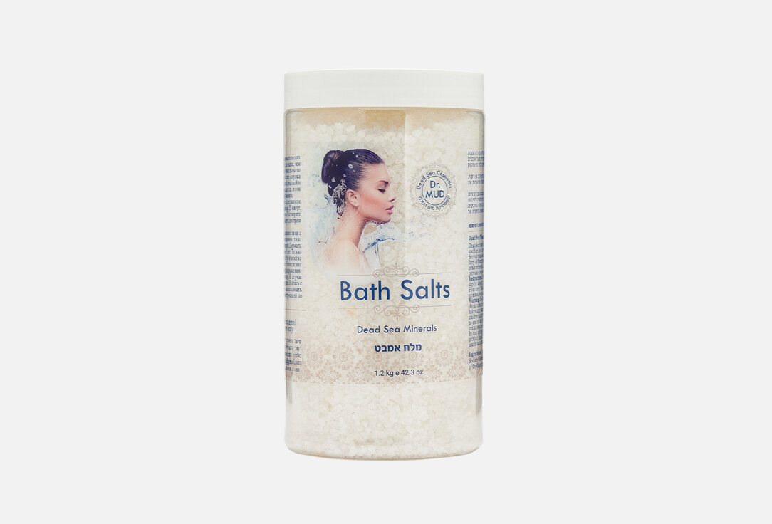 Соль для принятия ванн Dr. Mud Dead Sea Bath Salt / вес 1200 г