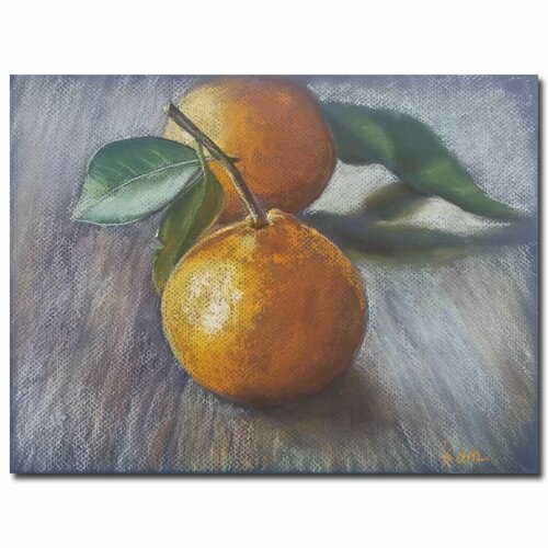 Авторская картина пастелью на стену, 