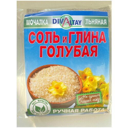Льняная мочалка 