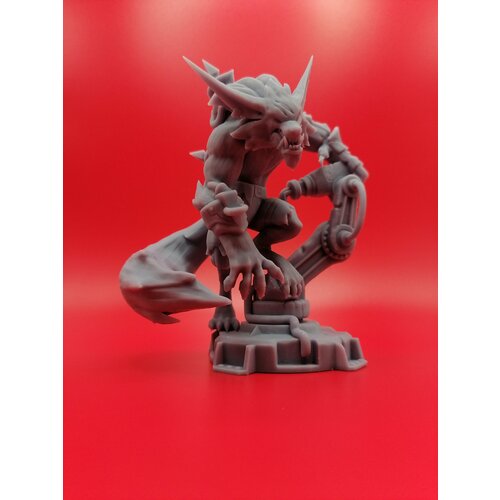 Варвик - фигурка под раскраску Warwick League of Legends