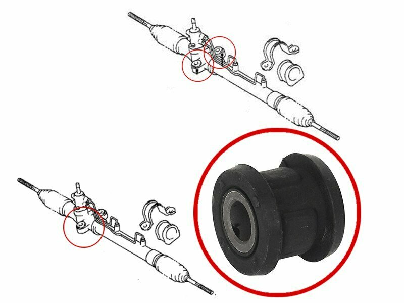 Сайлентблок рулевой рейки D=26 CALDINA CORONA CARINA 92-01 IPSUM 96-01 SAT ST-44250