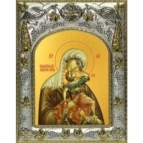 икона взыграние младенца божией матери размер 6 х 9 см Икона Взыграние младенца, икона Божией Матери