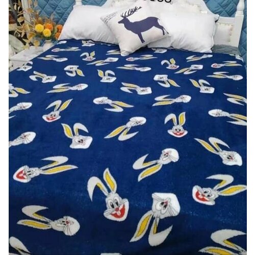 Плед , Флис, Велсофт, 180х200 см 2х-спальный