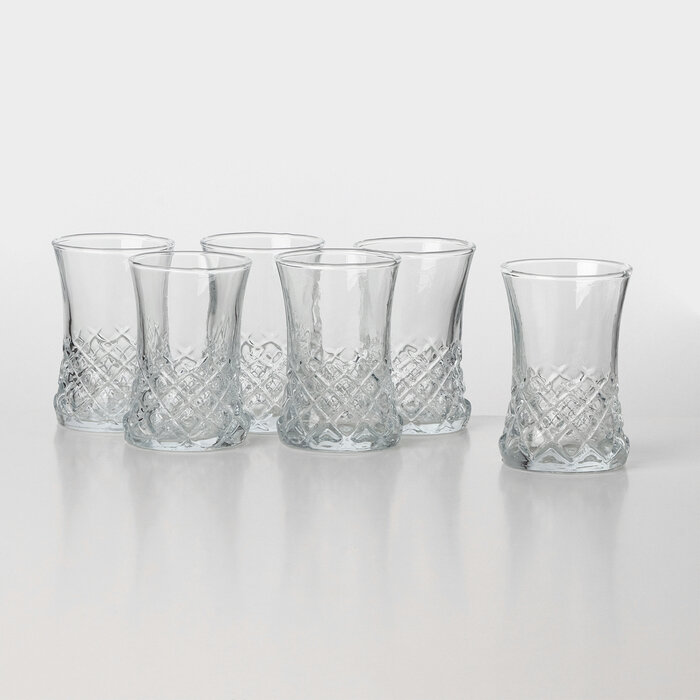 Kaveh Набор стеклянных стаканов KENZU, 140 мл, 6 шт