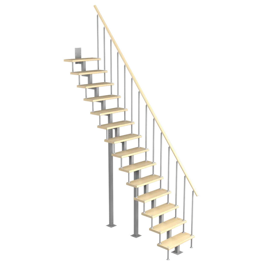 фото Модульная малогабаритная лестница Линия 3150-3375