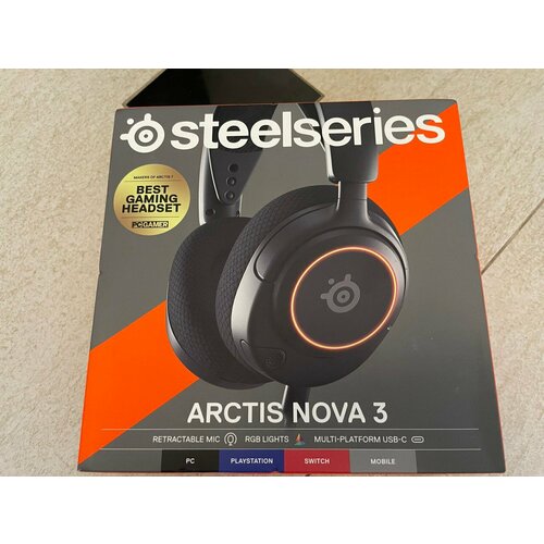 Наушники SteelSeries Arctis Nova 3 10200₽