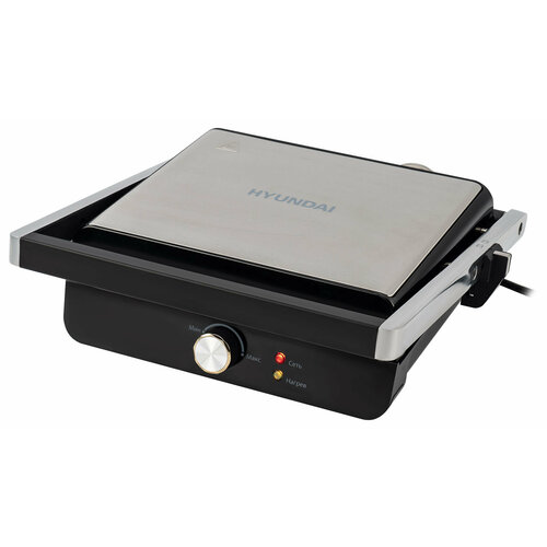 Электрогриль Hyundai HYG-1043 1800Вт черныйчерный 423400₽