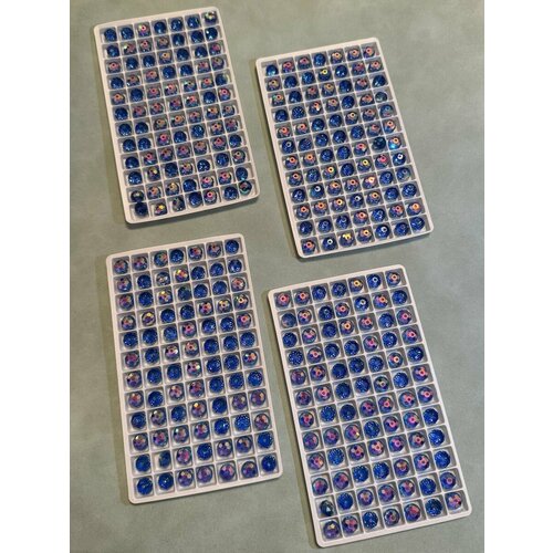 Бусины 8мм из ювелирного стекла для рукоделия 1273₽