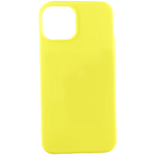 Чехол-накладка LuxCase Protective Case TPU 1.1 мм для Apple iPhone 12 mini Желтый чехол накладка luxcase protective case tpu 1 1 мм для apple iphone 12 красный