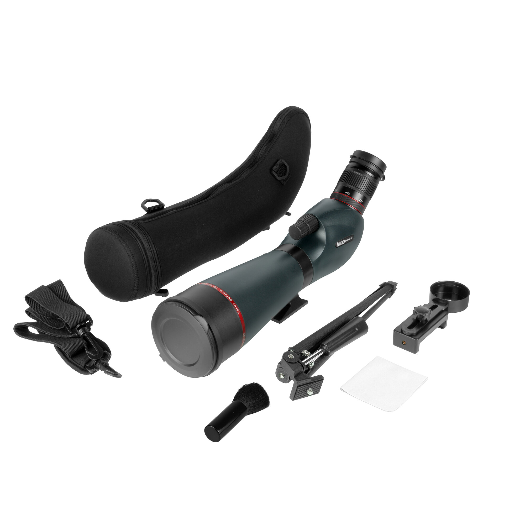 Зрительная труба Veber Defence 20-60x80D WP с сеткой — фото 1