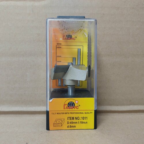 Форстнера Глобус 1011 D45mm I18mm d8mm Форстнера Арт1011D45d8 1305₽