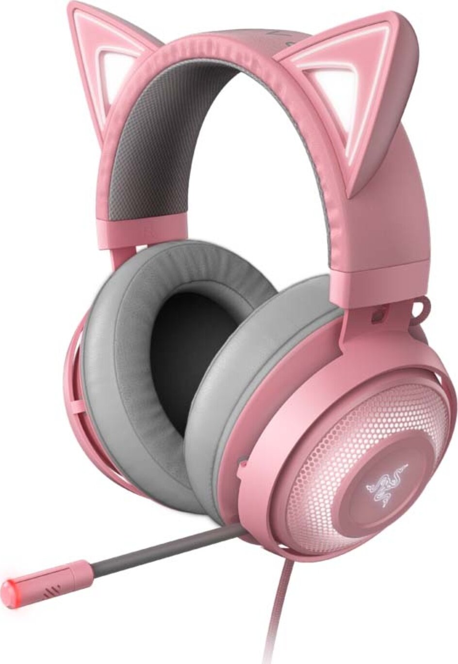 Гарнитура игровая RAZER Kraken Kitty Ed. Quartz Pink/Gray (RZ04-02980200-R3M1)