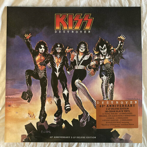 Виниловая пластинка Kiss. Destroyer (2LP, Remastered, Stereo)