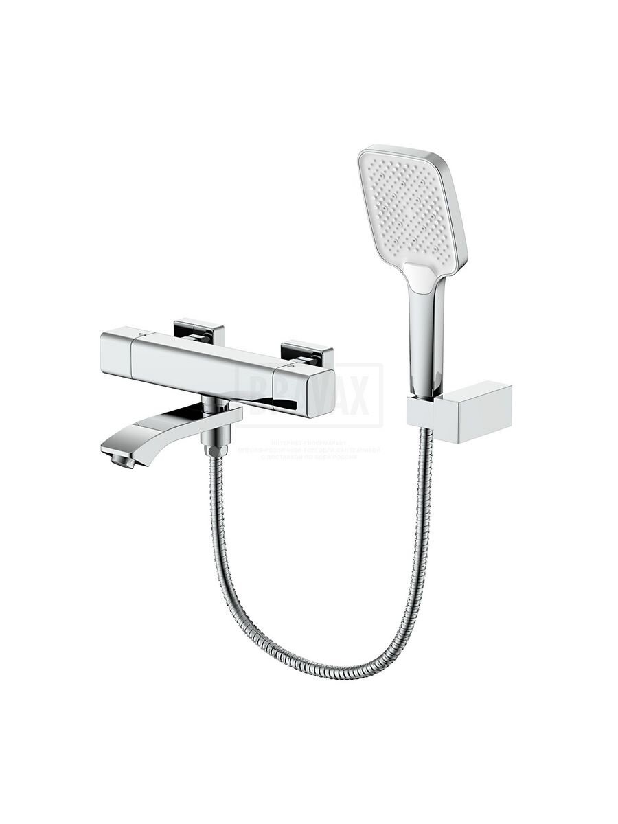 Смеситель для ванны с термостатом Raglo R01.36, латунь, хром