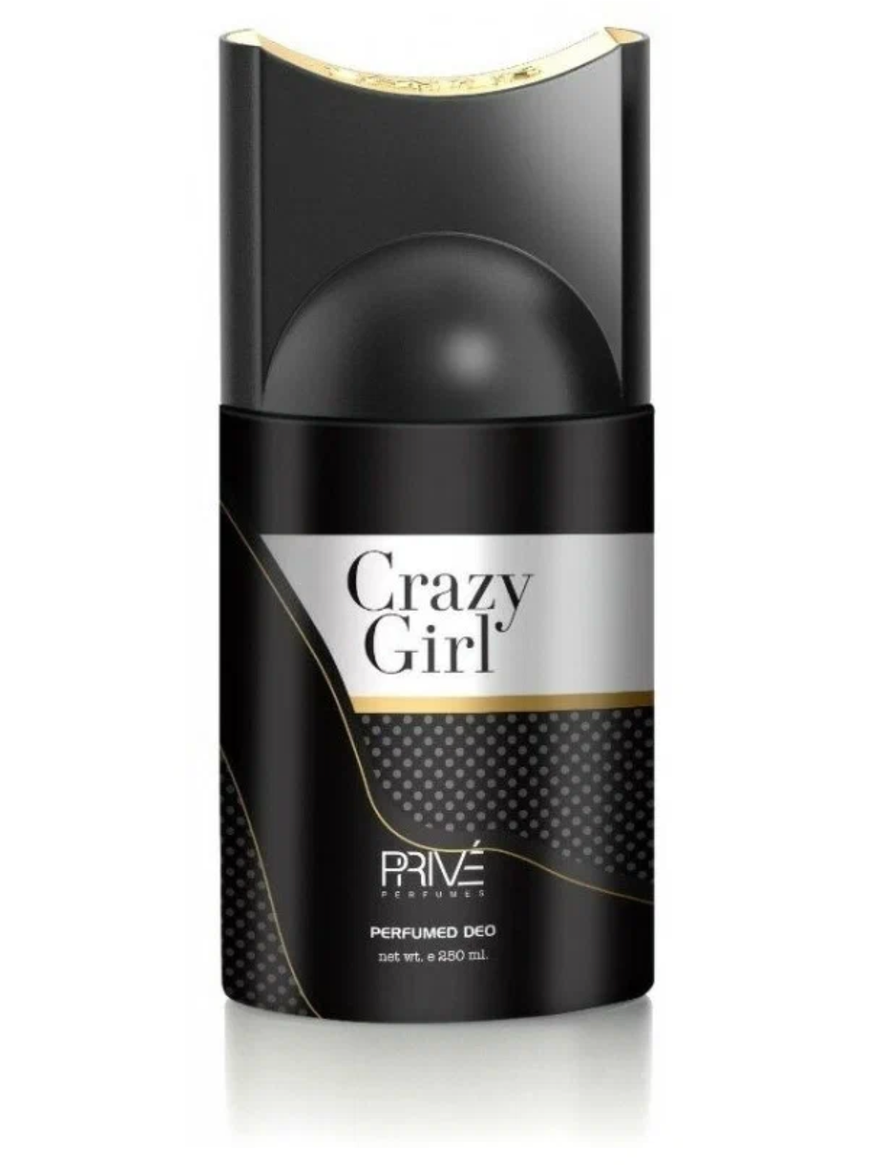 Прайв / Prive Perfumes - Дезодорант-спрей для тела женский Crazy Girl 250 мл