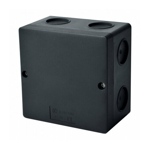 Kopos Коробка распределительная KSK 100 UV HF (FA) для О/П черная 100x100x60мм IP66 KSK 100_FA (10 шт.)