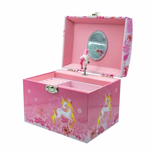 Большая музыкальная шкатулка JAKOS в форме купола с жемчугом 4997₽