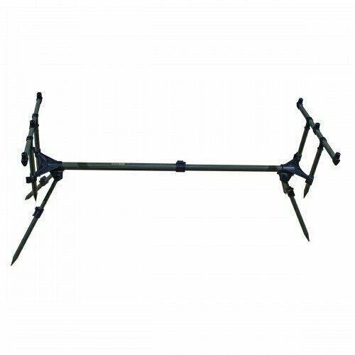 rod pod на 24 удилища kaida srp012414 CARP PRO Род-под на 3 удилища Black телескоп. 4 ноги