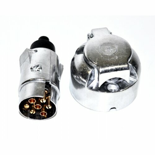 Разъем электрический ПС-300 (вилка+розетка, металл)