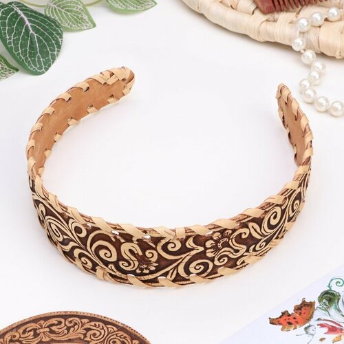 Ободок Орнамент береста 1035₽