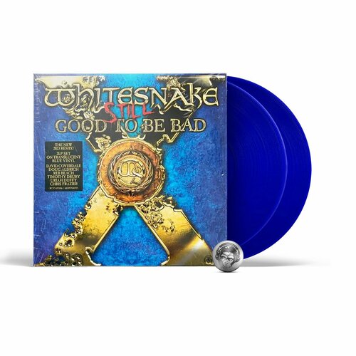 whitesnake still good to be bad box 2023 box 4cd br limited аудио диск Whitesnake - Still Good To Be Bad (coloured) (2LP) 2023 Translucent Blue, Gatefold Виниловая пластинка