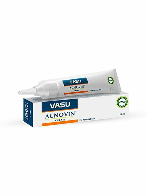 Крем для лица против прыщей и угрей Acnovin Cream Vasu, 15мл