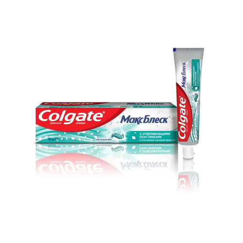 Зубная паста Colgate Макс Блеск отбеливающая, 100 мл.