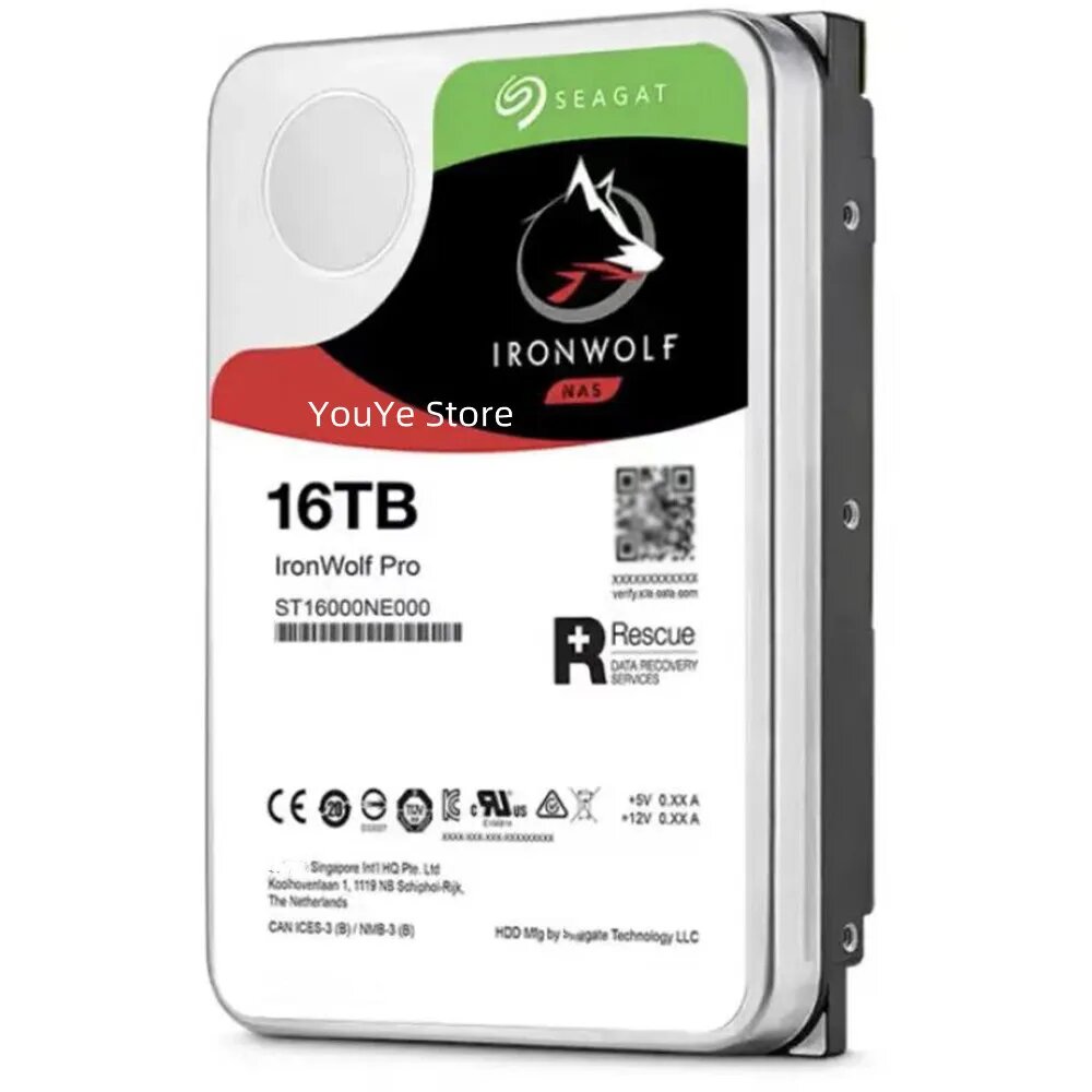 Жесткий диск SEAGATE Ironwolf Pro , 16ТБ, HDD, SATA III, 3.5" - фото №19