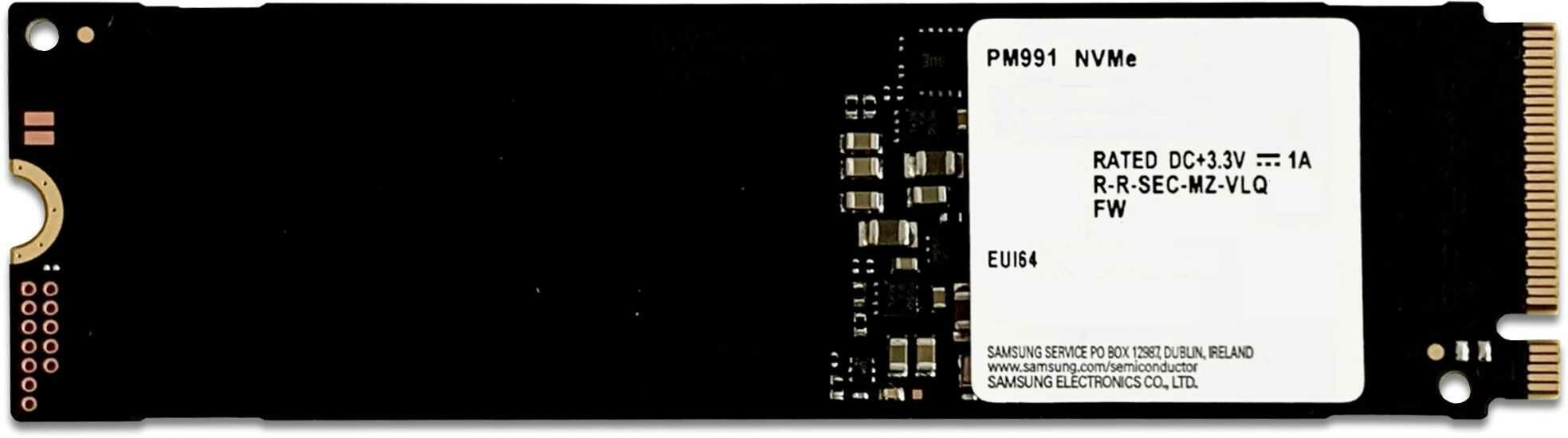 Твердотельный накопитель Samsung 256GB PM991 M.2 NVMe MZ-VLQ2560 OEM