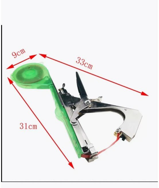 "Тапенер" - инструмент для подвязки растений зелёный - фотография № 8
