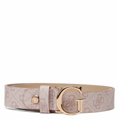 Ремень GUESS, размер L, розовый punk hip hop pant chains women waist belts candy color acrylic key chain belt jeans accessories tassel harajuku belt chain