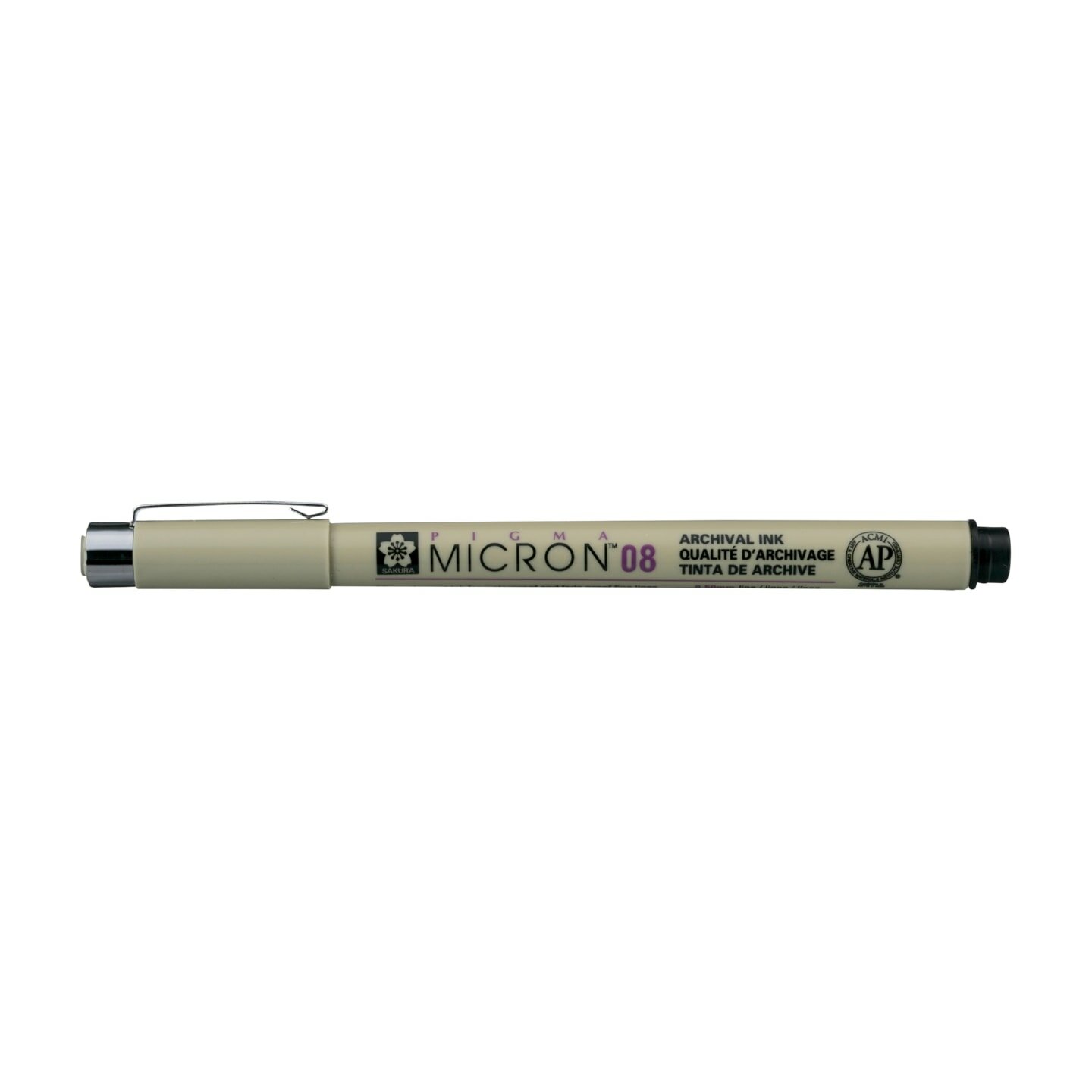 Ручка-линер капиллярная Pigma Micron, 0,5 мм, цвет чернил: черный