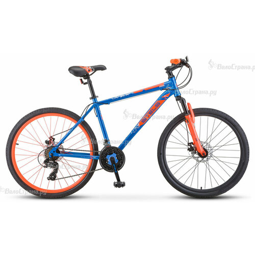 Горный велосипед Stels Navigator 500 MD F020 (2023) 20 Сине-красный (178-185 см) stels горный mtb велосипед stels navigator 900 md 29 f020 2021 17 5 cерый желтый требует финальной сборки