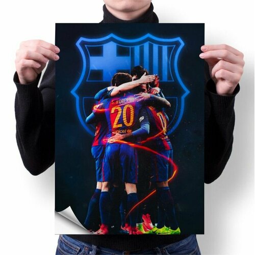 Плакат GOODbrelok А4 принт Барселона Barcelona - 0005 280₽