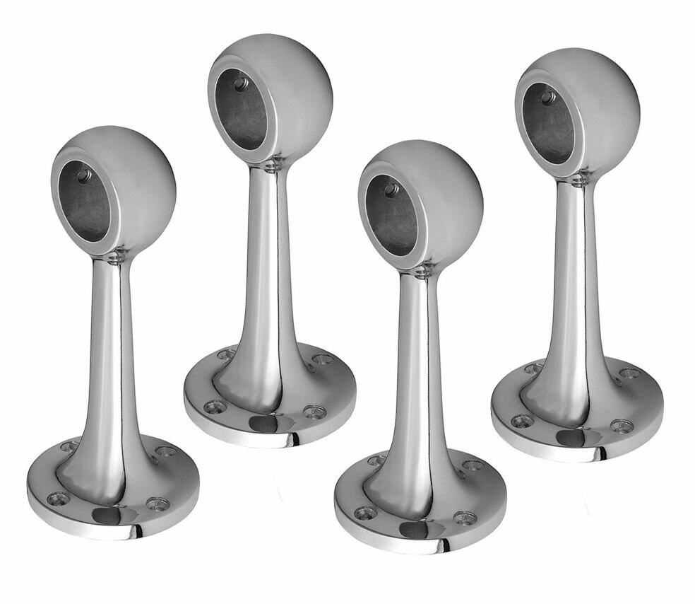 Держатель труб 25мм дистанционный непроходной (боковой) к системе Joker R50A 4 шт