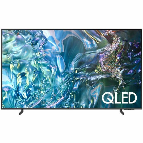 Телевизор Samsung QE55Q60DAUXRU (2024) серый, черный, темный, серый