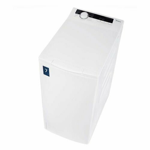 фото Стиральная машина midea mfe05w70/w-ru, с вертикальной загрузкой, 7кг, 1200об/мин, инверторная