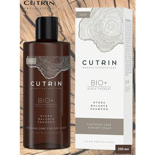Cutrin BIO+ Шампунь для увлажнения головы Hydra Balance Shampoo 250мл шампунь для волос kezy шампунь био баланс для жирной кожи головы magic life bio balance