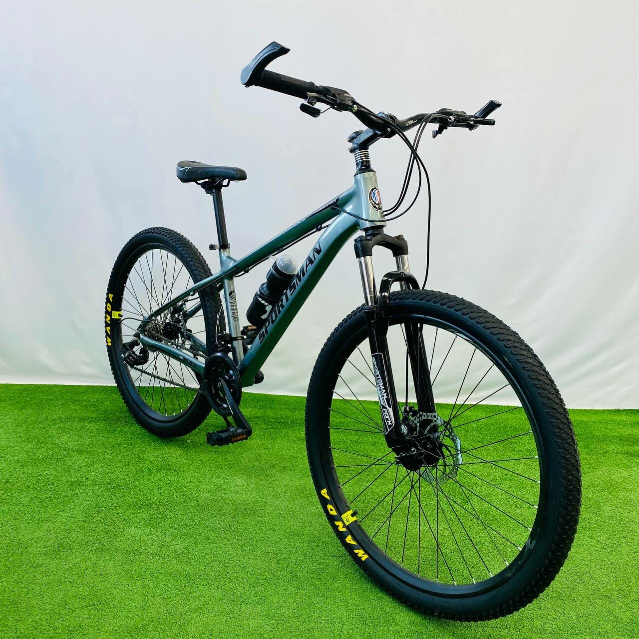 Велосипед спортивный "SportsMan" 27 дюймов, рама 16 дюймов, 24 скоростная система Shimano
