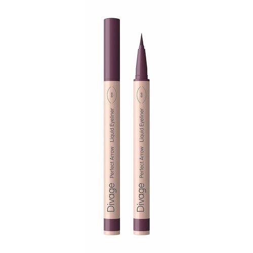 DIVAGE Подводка-фломастер с кистью Perfect Arrow 05 г 05 Фиолетовый 640₽