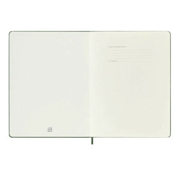 Блокнот Moleskine CLASSIC XLarge 190х250мм 192стр. клетка твердая обложка зеленый 6 шт./кор. - фото №11