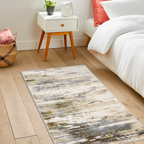 Ковер полипропилен Оптимист 84037_48 80x150 см цвет бежевый 4995₽