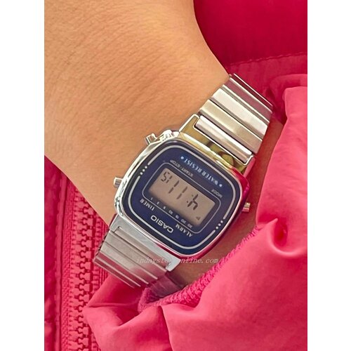 Наручные часы CASIO LA670WA-2D, серебряный