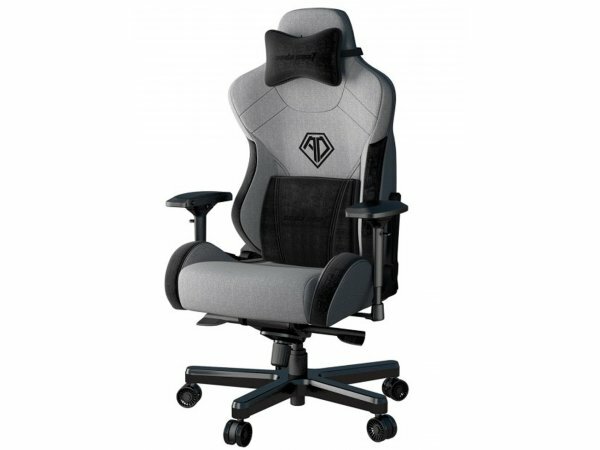 Игровое компьютерное кресло Anda Seat T-Pro 2, серый/чёрный