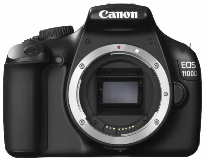 Фотоаппарат Canon 1100D Body, черный RU